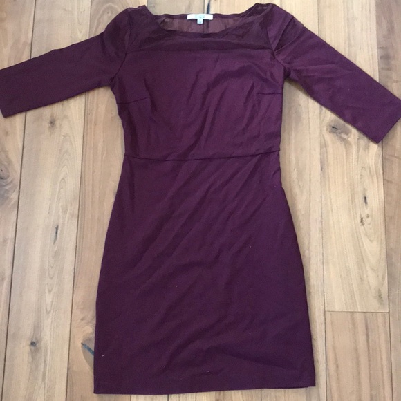 BB Dakota Dresses & Skirts - BB Dakota Bodycon Eggplant Dress BB Dakota Dresses & Skirts - BB Dakota Bodycon Eggplant Dress
